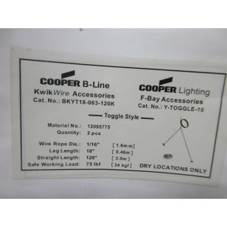 Cooper BKYT18-063-120K Kwik Wire Fastener 12095775 (Pack of 10)
