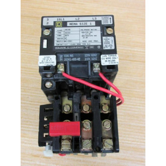Square D 8536-SC03-B2S Motor Starter 8536-SCO3-B2S - Used