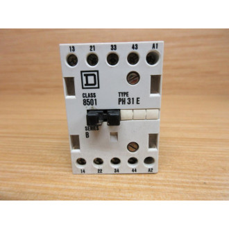 Square D 8501-PH 31 E Contactor 8501PH31E - Used