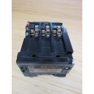 Square D 8536-SD01S Starter 8536-SDO1S Ser.A, NEMA Size 2, WO Relay - Used