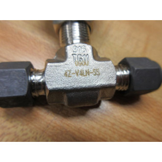Parker 4Z-V4LN-SS Needle Valve 4ZV4LNSS