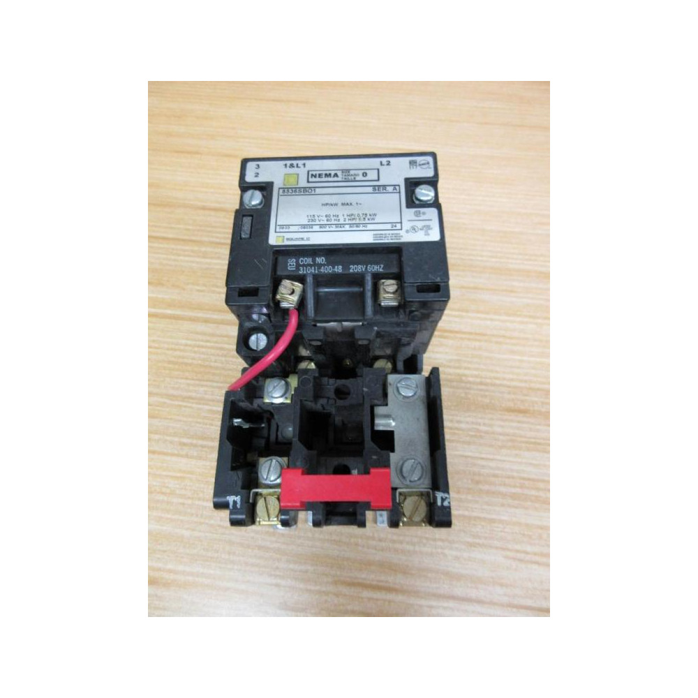 Square D 8536SBO1 Starter 8536SB01 - Used