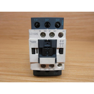 Schneider LC1D25-U7 Square D Contactor Telemecanique LC1D25U7 WO Cover - Used