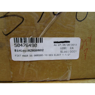 General Electric 35-966360-10 GE Hanger Hub Assembly 3596636010 - New No Box