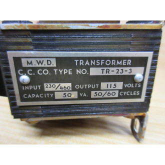 MWD TR-23-3 Transformer TR233 - Used
