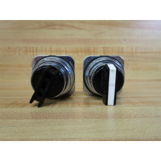 Siemens 52SA2CCB Furnas Selector Switch Missing Insert (Pack of 2) - Used