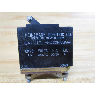 Heinemann AM333HKMG6 4.5A Circuit Breaker - New No Box