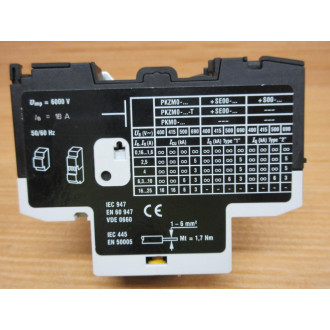 KlocknerMoeller PKZM0-16 1-1.6A Circuit Breaker PKZMO-16 - Used