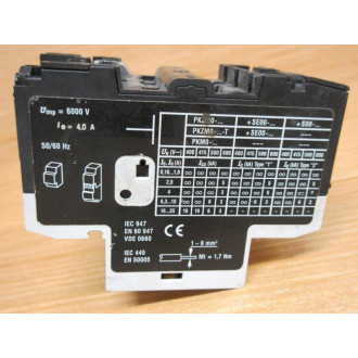 KlocknerMoeller PKZM0-4 2.5-4.0A Circuit Breaker PZKMO-4 - Used