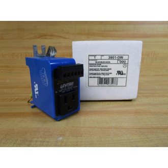 Leviton 3801-DIN Receptacle 3801DIN 120VAC 15A 60Hz