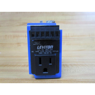 Leviton 3801-DIN Receptacle 3801DIN 120VAC 15A 60Hz