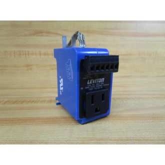 Leviton 3801-DIN Receptacle 3801DIN 120V 15A 60Hz - New No Box