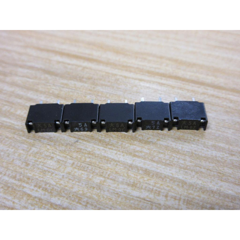 Fanuc A02B-0200-K103 5A Fuse A60L-0001-0290LM50 (Pack of 5) - New No Box