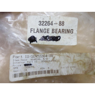 General Bearing 32264-88 Flange Bearing 3226488 (Pack of 3) - New No Box