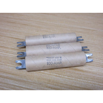 Trico 100-AMP 100A Fuse (Pack of 3) - Used
