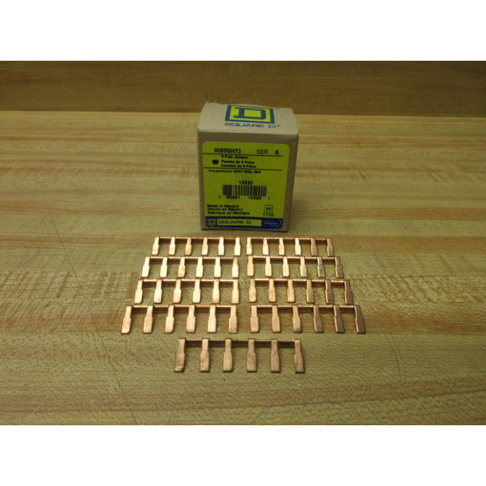 Square D 9080GH73 Schneider Pole Jumper (Pack of 9)
