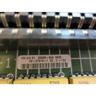 Reliance 0-57516-1-C 16-Slot Backplane 0575161C - Used