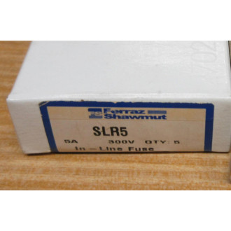 Ferraz Shawmut SLR5 Littelfuse 5A Fuse LGR5A (Pack of 5)