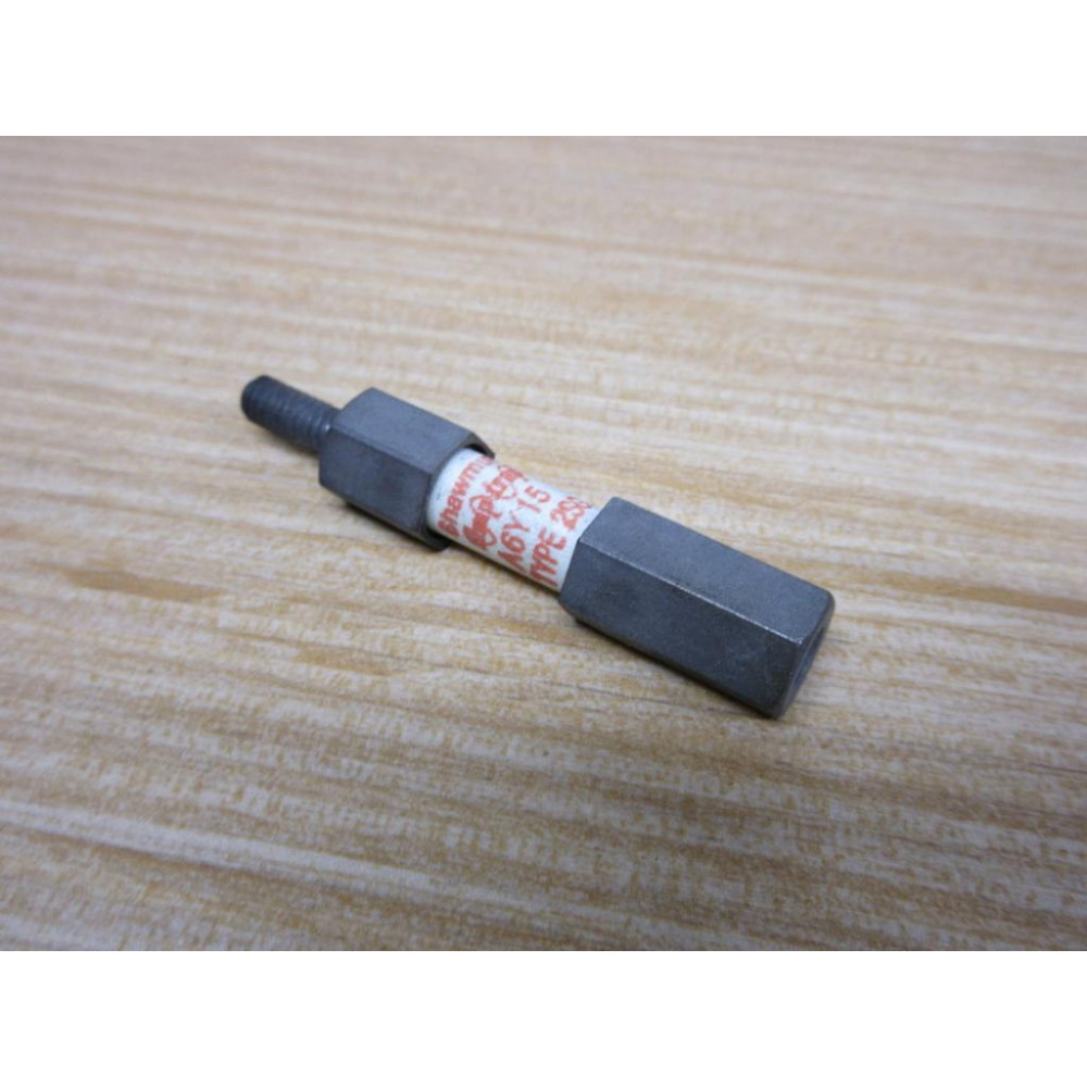 Shawmut A6Y15 Amp-Trap 15A Cartridge Fuse - New No Box