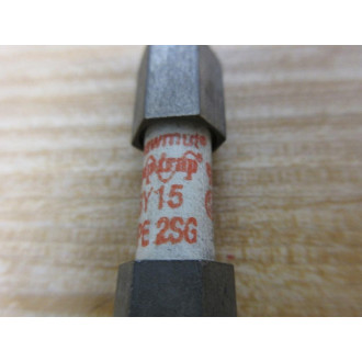 Shawmut A6Y15 Amp-Trap 15A Cartridge Fuse - New No Box