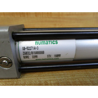 Numtatics SB-522714-3 Pneumatic Cylinder ZG032016000000 - New No Box