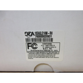 BEA 10EAGLE1HM-RH Industrial Motion Sensor 760000020931