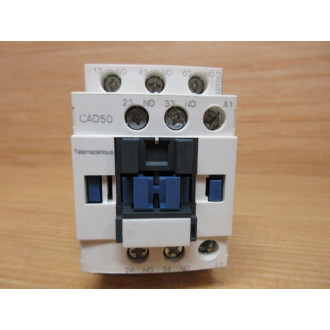 Schneider CAD 50 G7 Telemecanique Control Relay Square D WO Cover - New No Box
