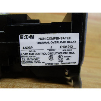 Westinghouse AN23P Eaton Overload Relay Cutler Hammer