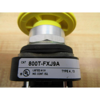 Allen Bradley 800T-FXJ9A PushPull Button 800TFXJ9A W 800T-XA - New No Box