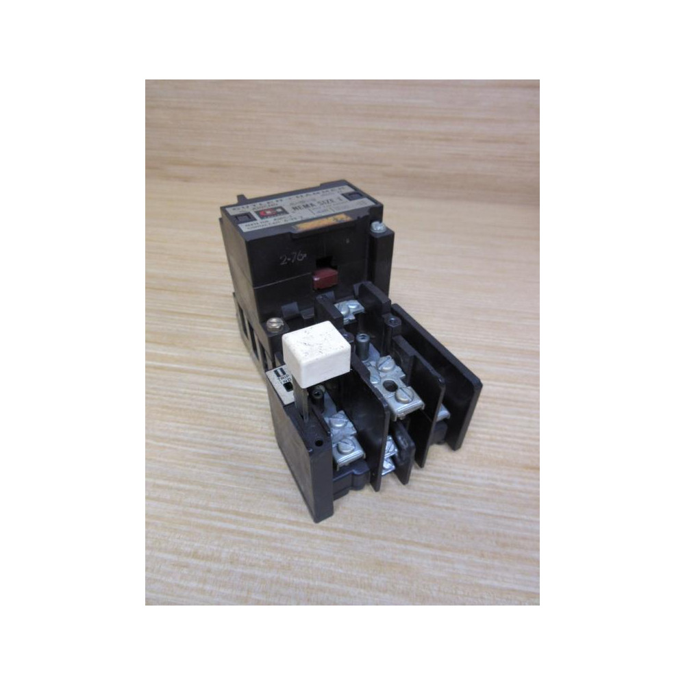 Cutler Hammer A10CN0 Contactor A10CNO W Relay, 1887-1 - Used
