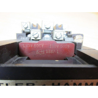 Cutler Hammer A10CN0 Contactor A10CNO W Relay, 1887-1 - Used