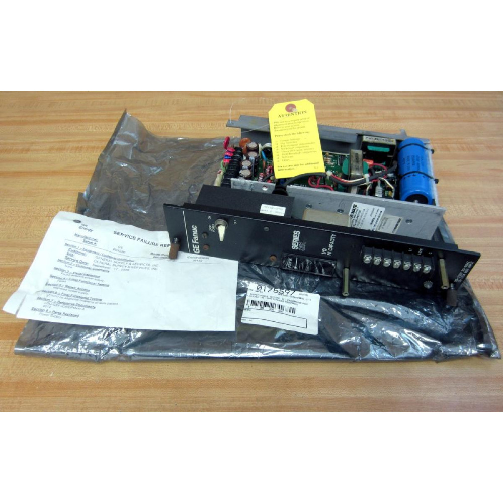 GEFanuc IC600PM503K IO Rack Power Supply Replaced Power Supply - Refurbished