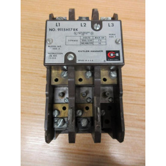 Cutler Hammer 9115H178K Starter - Used