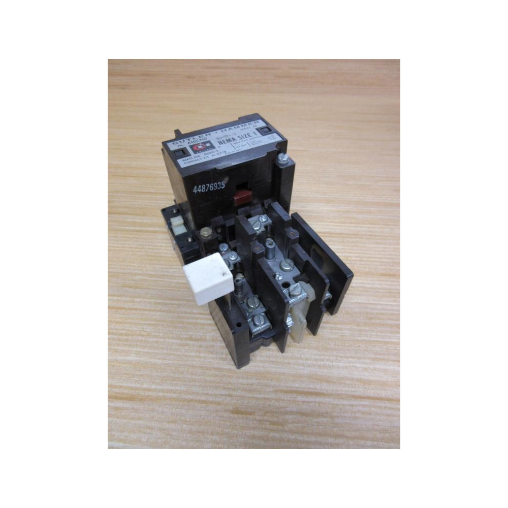 Cutler Hammer A10CN0 Contactor A10CNO W Relay, C320KB1, 1887-1 - Used