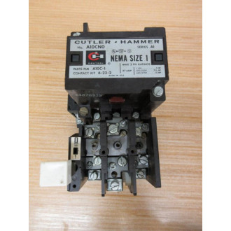 Cutler Hammer A10CN0 Contactor A10CNO W Relay, C320KB1, 1887-1 - Used