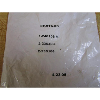Destaco 240108-M Spindle Clamp Accessory Kit 240108M (Pack of 4)