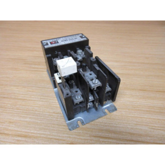 Cutler Hammer A10AN0 Motor Starter A10ANO Ser. A1, Cracked Button - Used