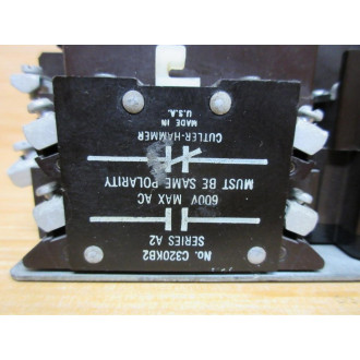 Cutler Hammer A50AG0 Starter A50AGO W C320KB2 & 12797110 - Used