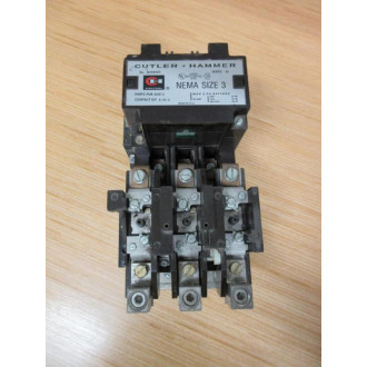 Cutler Hammer A10EN0 Starter A1OENO Damaged Overload - Used