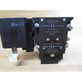 Cutler Hammer A10BG0 Starter W1887-1 WContacts WOverload Relay - Used