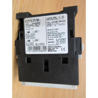 Siemens 3RT1024-1AB00 Contactor 3RT10241AB00 - Used