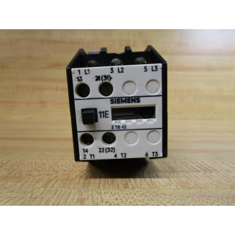 Siemens 3TB42-12-0A Contactor 3TB42-12-OA Coil: 110V 5060Hz - Used