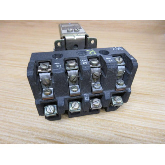 Square D 8536 CA0-3 Starter 8536 CAO-3 Ser. B, WO Relays - Used