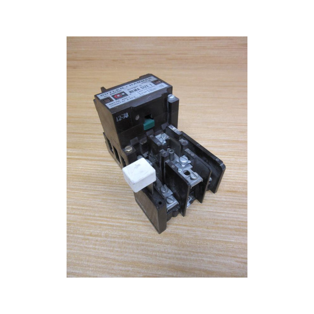Cutler Hammer A10CG0 Motor Starter Coil 1887-2: 220240V - Used