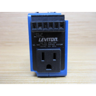 Leviton 3801-DIN Receptacle 3801DIN 125VAC 10A 60Hz - Used