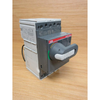 ABB Sace TMAX T4N 250 Circuit Breaker PR221DS W Faceplate & Handle - Used