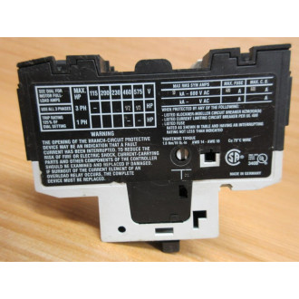 Moeller PKZM0-0.25 Manual Motor Protector PKZM0025 - New No Box