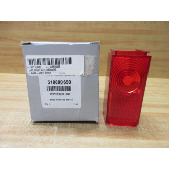 Yale 518800650 Center Red Lens