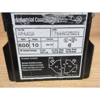 Westinghouse AR440A Industrial Control Transformer - Used