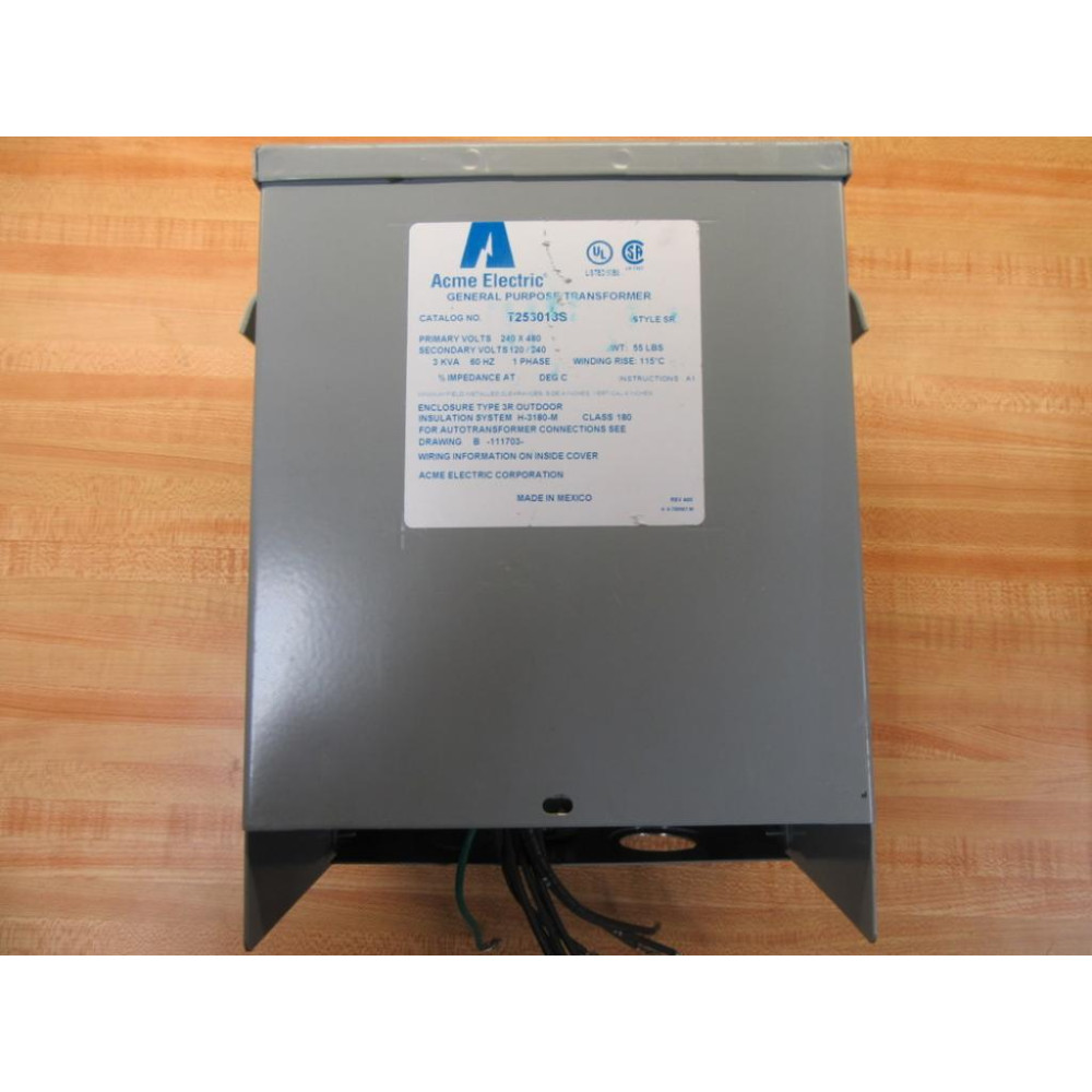 Acme Electric T253013S Transformer - Used